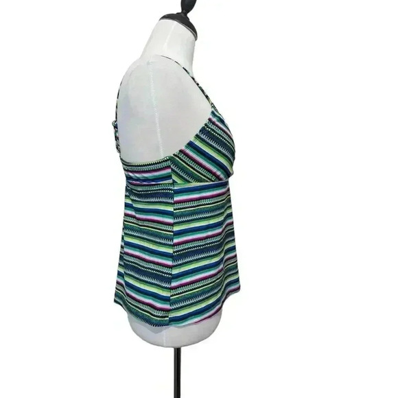 Mossimo Tankini Swim Suit Top Size M - Picture 2 of 5